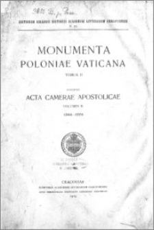 Acta Camerae Apostolicae Vol. 2, 1344-1374