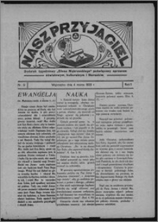 Nasz Przyjaciel : dodatek tygodniowy "Głosu Wąbrzeskiego" poświęcony sprawom oświatowym, kulturalnym i literackim 1933.03.04, R. 11, nr 9