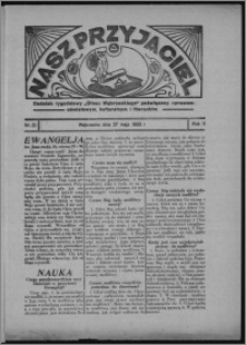 Nasz Przyjaciel : dodatek tygodniowy "Głosu Wąbrzeskiego" poświęcony sprawom oświatowym, kulturalnym i literackim 1933.05.27, R. 11, 21