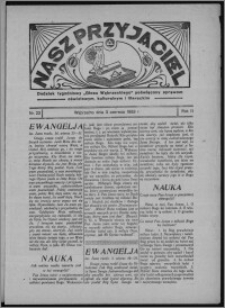 Nasz Przyjaciel : dodatek tygodniowy "Głosu Wąbrzeskiego" poświęcony sprawom oświatowym, kulturalnym i literackim 1933.06.03, R. 11, nr 22