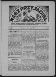 Nasz Przyjaciel : dodatek tygodniowy "Głosu Wąbrzeskiego" poświęcony sprawom oświatowym, kulturalnym i literackim 1933.07.15, R. 11, nr 28