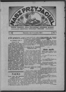 Nasz Przyjaciel : dodatek tygodniowy "Głosu Wąbrzeskiego" poświęcony sprawom oświatowym, kulturalnym i literackim 1933.09.16, R. 11, nr 56 [i.e. 38]