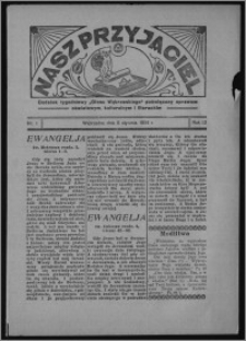 Nasz Przyjaciel : dodatek tygodniowy "Głosu Wąbrzeskiego" poświęcony sprawom oświatowym, kulturalnym i literackim 1934.01.06, R. 12, nr 1