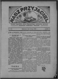 Nasz Przyjaciel : dodatek tygodniowy "Głosu Wąbrzeskiego" poświęcony sprawom oświatowym, kulturalnym i literackim 1934.02.03, R. 12, nr 5