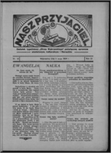 Nasz Przyjaciel : dodatek tygodniowy "Głosu Wąbrzeskiego" poświęcony sprawom oświatowym, kulturalnym i literackim 1934.05.05, R. 12, nr 26 [i.e. 18]