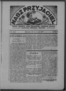 Nasz Przyjaciel : dodatek tygodniowy "Głosu Wąbrzeskiego" poświęcony sprawom oświatowym, kulturalnym i literackim 1934.08.11, R. 12, nr 30 [i.e. 32]