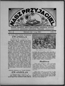 Nasz Przyjaciel : dodatek tygodniowy "Głosu Wąbrzeskiego" poświęcony sprawom oświatowym, kulturalnym i literackim 1935.02.02, R. 16[!], nr 5