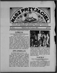 Nasz Przyjaciel : dodatek tygodniowy "Głosu Wąbrzeskiego" poświęcony sprawom oświatowym, kulturalnym i literackim 1935.08.17, R. 16[!], nr 32