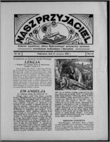 Nasz Przyjaciel : dodatek tygodniowy "Głosu Wąbrzeskiego" poświęcony sprawom oświatowym, kulturalnym i literackim 1935.08.31, R. 16[!], nr 34