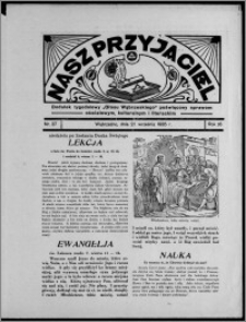 Nasz Przyjaciel : dodatek tygodniowy "Głosu Wąbrzeskiego" poświęcony sprawom oświatowym, kulturalnym i literackim 1935.09.21, R. 16[!], nr 37