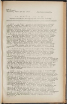Wiadomości Polskie 1943.12.09, R. 4 nr 49 (166)