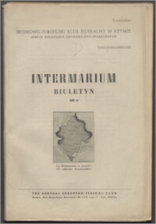 Biuletyn Informacyjny Intermarium 1947 nr 6
