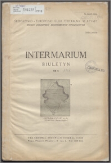 Intermarium Biuletyn 1948 nr 9