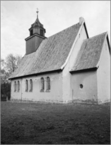 Nowe Świerczyny (woj. kujawsko-pomorskie). Kościół filialny parafii Cielęta. Widok od południowego-wschodu