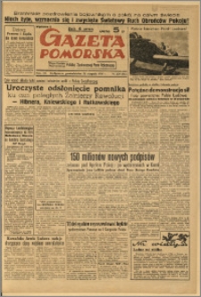 Gazeta Pomorska, 1950.08.21, R.3, nr 229