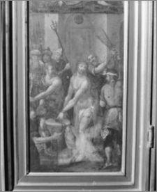 Wieliczka. Kościół św. Klemensa. Kwatera Tryptyku Różańcowego z XVII w. (Biczowanie)