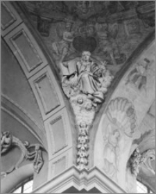 Przemęt. Kościół parafialny pw. św. Jana Chrzciciela - wnętrze, fragment sklepienia