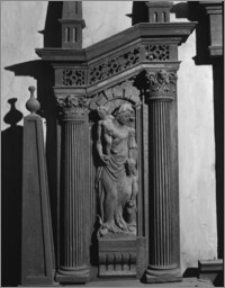 Toruń. Kościół Najświętszej Marii Panny. Epitafium von der Linde - fragment