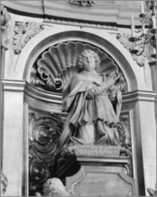 Wrocław. Archikatedra św. Jana Chrzciciela. Kaplica św. Elżbiety - pomnik kardynała Fryderyka von Hessen - fragment