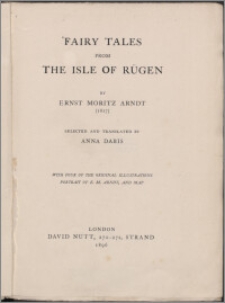 Fairy tales from the Isle of Rügen