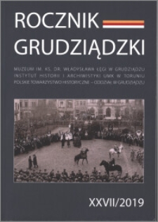 Rocznik Grudziądzki T.27