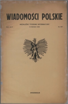 Wiadomości Polskie 1949.03.10, R. 10 nr 8 (407)