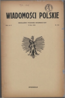 Wiadomości Polskie 1949.05.10, R. 10 nr 13 (412)