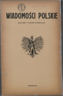 Wiadomości Polskie 1949.11.10, R. 10 nr 28 (427)