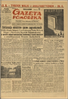 Gazeta Pomorska, 1950.10.22, R.3, nr 291