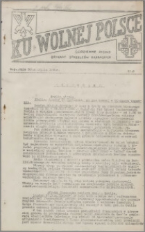 Ku Wolnej Polsce : codzienne pismo Brygady Strzelców Karpackich 1940.08.30, nr 6