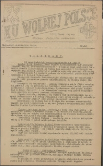 Ku Wolnej Polsce : codzienne pismo Brygady Strzelców Karpackich 1940.09.04, nr 10