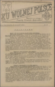 Ku Wolnej Polsce : codzienne pismo Brygady Strzelców Karpackich 1940.09.23, nr 26