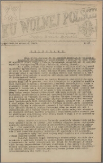 Ku Wolnej Polsce : codzienne pismo Brygady Strzelców Karpackich 1940.09.24, nr 27