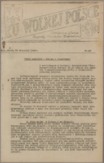 Ku Wolnej Polsce : codzienne pismo Brygady Strzelców Karpackich 1940.09.25, nr 28