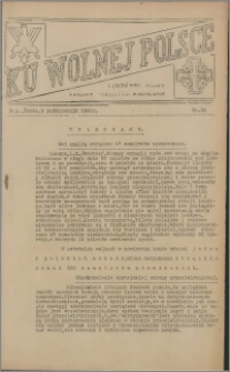 Ku Wolnej Polsce : codzienne pismo Brygady Strzelców Karpackich 1940.10.02, nr 34