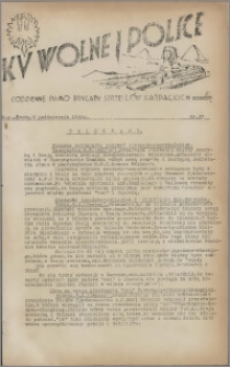 Ku Wolnej Polsce : codzienne pismo Brygady Strzelców Karpackich 1940.10.09, nr 37