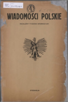 Wiadomości Polskie 1950.01.06, R. 11 nr 433