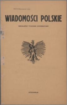 Wiadomości Polskie 1950.06.10, R. 11 nr 447