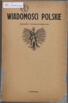 Wiadomości Polskie 1951.01.06, R. 12 nr 465