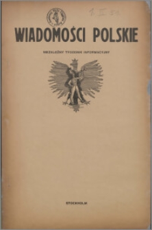 Wiadomości Polskie 1951.02.01, R. 12 nr 467