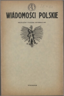 Wiadomości Polskie 1951.04.18, R. 12 nr 472