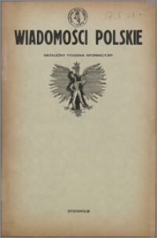 Wiadomości Polskie 1951.05.17, R. 12 nr 474