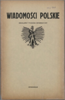 Wiadomości Polskie 1951.06.15, R. 12 nr 476