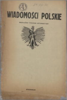 Wiadomości Polskie 1951.10.29, R. 12 nr 482