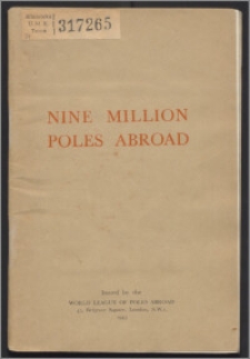 Nine million Poles abroad