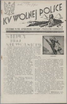 Ku Wolnej Polsce : codzienne pismo Samodzielnej Brygady Strzelców Karpackich 1941.03.03, R. 2 nr 53 (160)