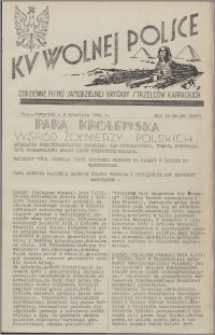 Ku Wolnej Polsce : codzienne pismo Samodzielnej Brygady Strzelców Karpackich 1941.04.03, R. 2 nr 80 (187)