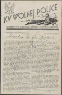 Ku Wolnej Polsce : codzienne pismo Samodzielnej Brygady Strzelców Karpackich 1941.04.30, R. 2 nr 103 (209)