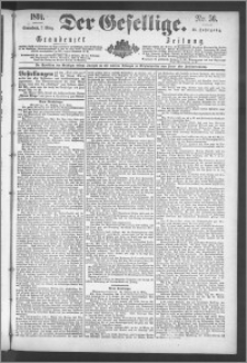 Der Gesellige : Graudenzer Zeitung 1891.03.07, Jg. 65, No. 56