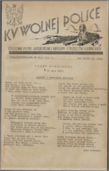 Ku Wolnej Polsce : codzienne pismo Samodzielnej Brygady Strzelców Karpackich 1941.05.12, R. 2 nr 113 (219)
